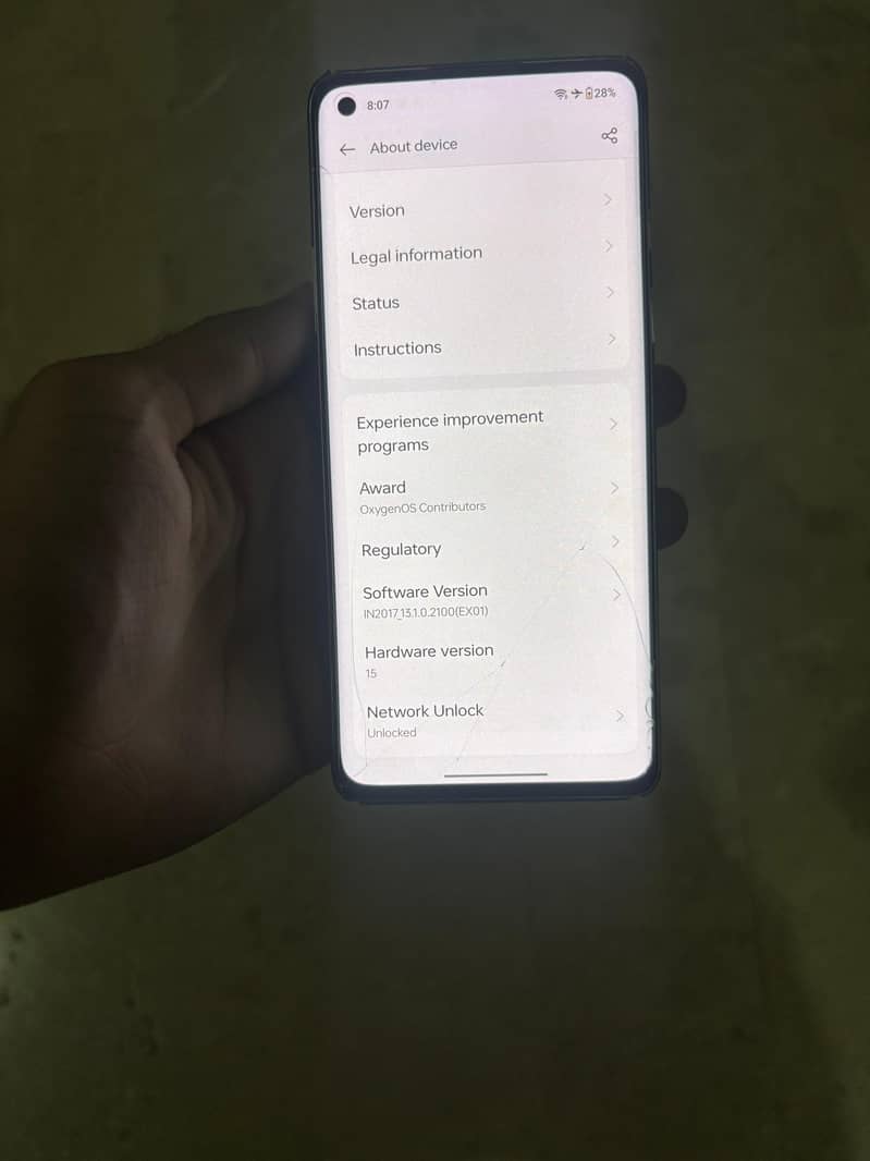 One Plus 8 5g 3