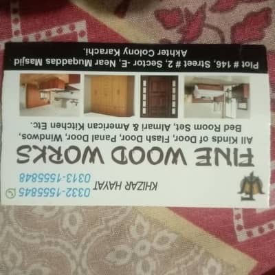 Fine wood works