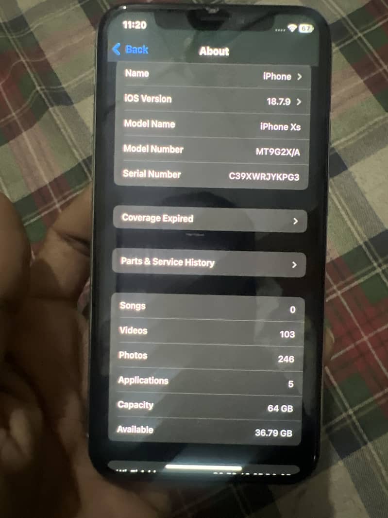 iPhone XS 3