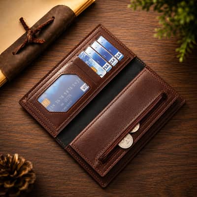 Mens Leather Wallet | Premium Quality| 3 Colors | Stylish & Durable