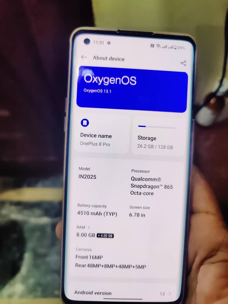 One Plus 8 Pro 4