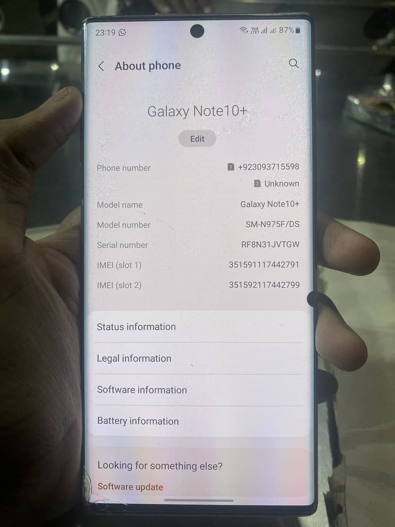 Samsung Mobile Note 10 Plus 0