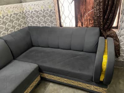 l shaped with very good condition