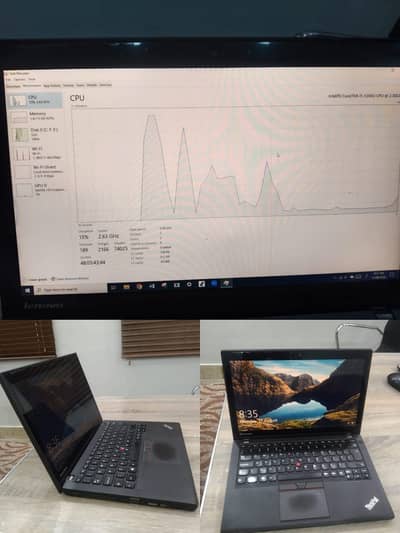 Lenovo ci7 4th generation  8gb ram 128 GB ssd Double battery