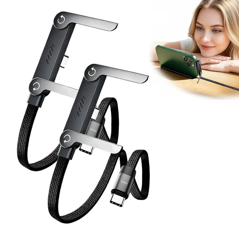 2-In-1 Data Cable With Stand 1