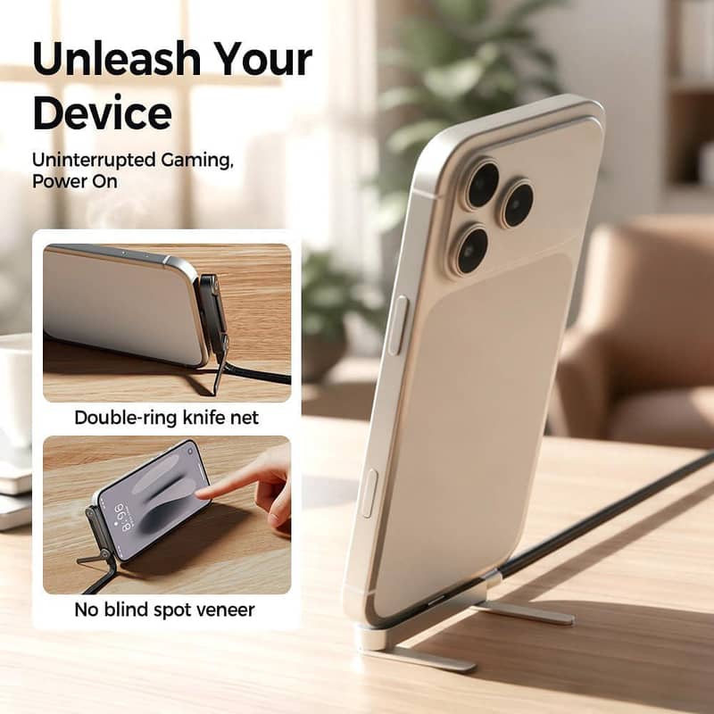 2-In-1 Data Cable With Stand 3