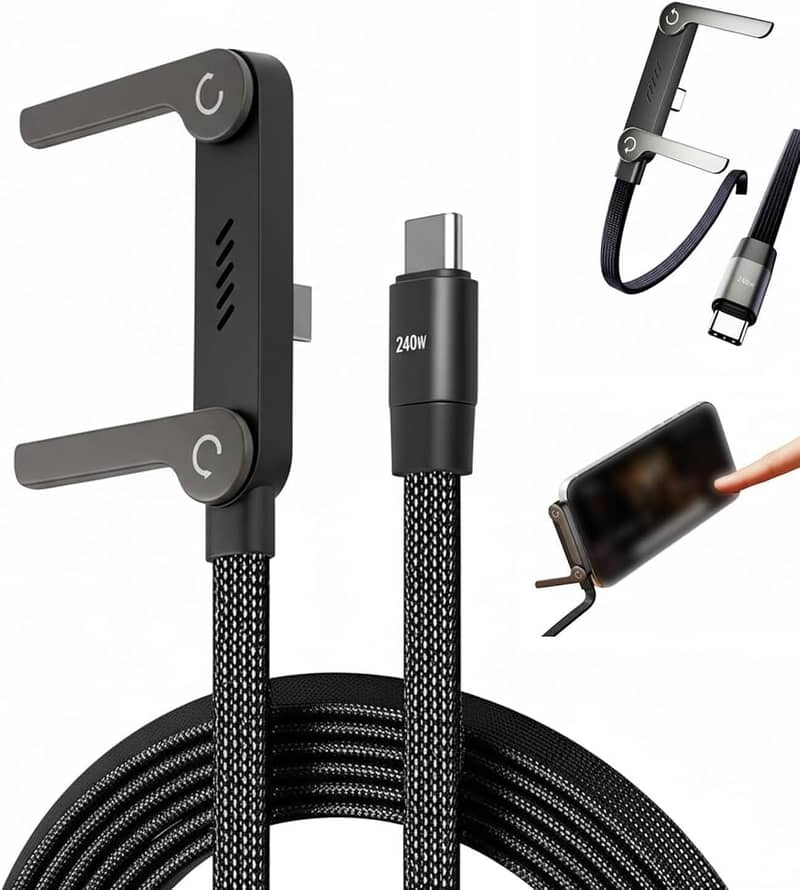 2-In-1 Data Cable With Stand 4