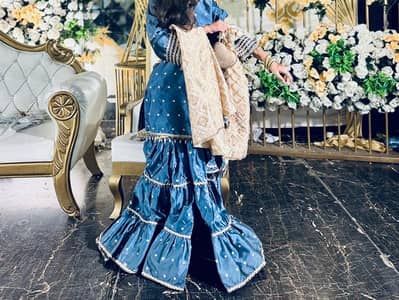 Silk Gharrara