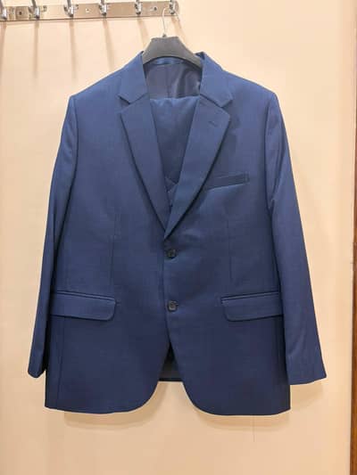 Branded Grooms Three piece suit for rent/sale