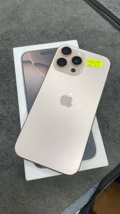 iphone 16pro max pta 256gb