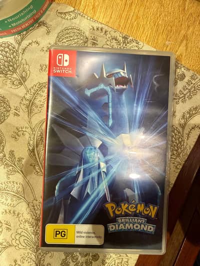 Nintendo Switch Pokemon Brilliant Diamond - Original Game Card
