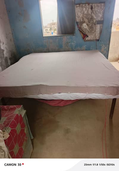 double bed size matress of foam Rs 9000 contact 03097576163