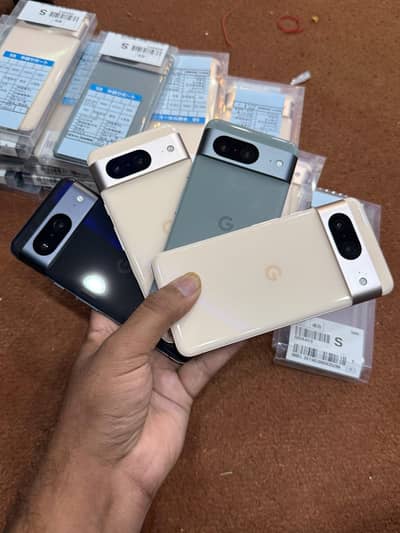 Google Pixel 8 Offical PTA Approved 8/128 Gb physical + E Sim