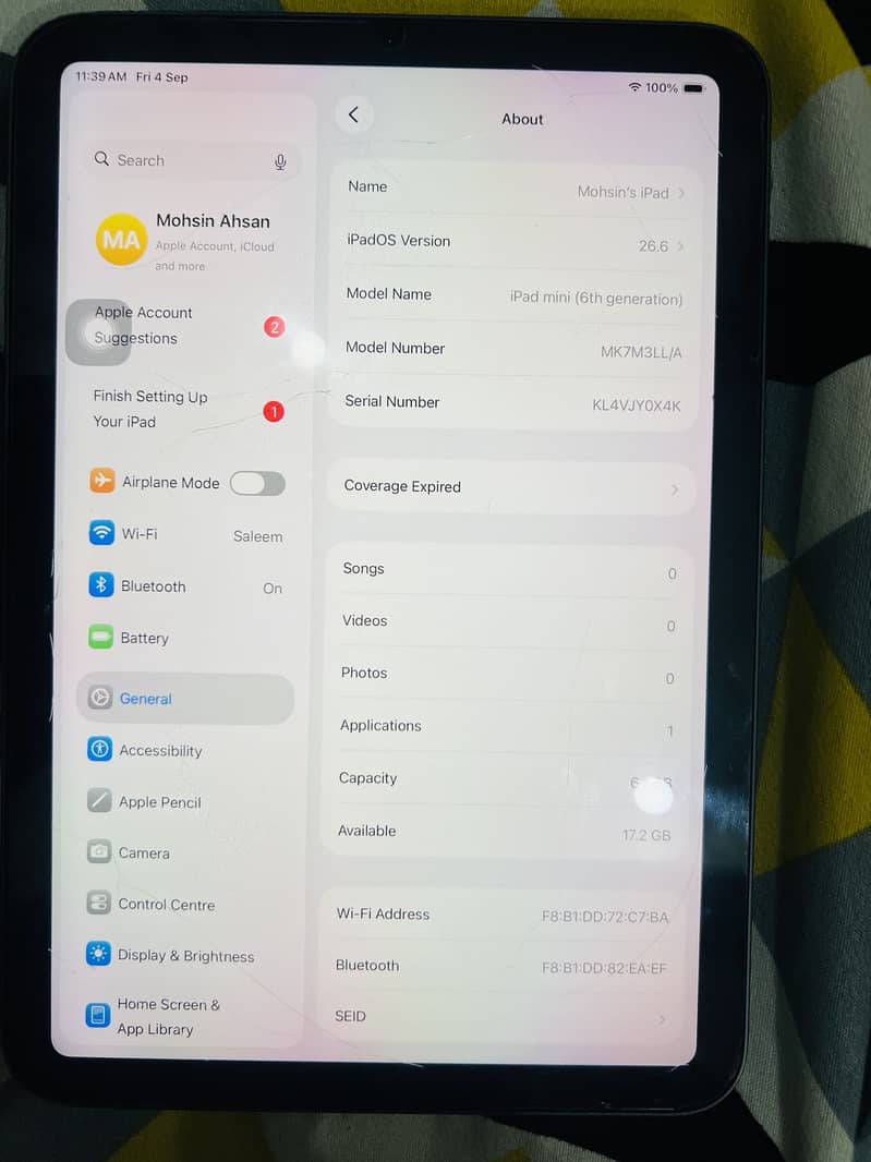 Ipad mini 6 4
