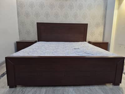 Bed Set with Side Tables for sale
