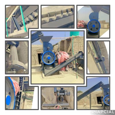 24" pet bottle cutter with complete setup