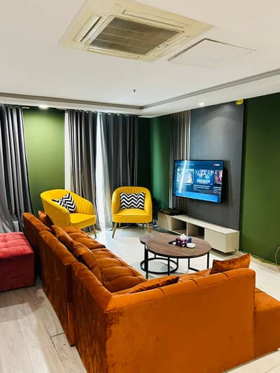 Studio Apartment Gold Crest DHA Phase-4 Per Day Rent