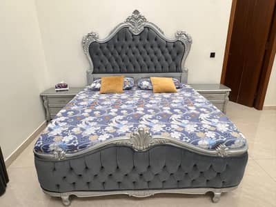 Chinoti style bedroom set bed+side tables+dressing+Coffee chairs&table