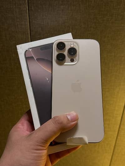 iphone 16 pro max official pta approved tottly geniune 512gb