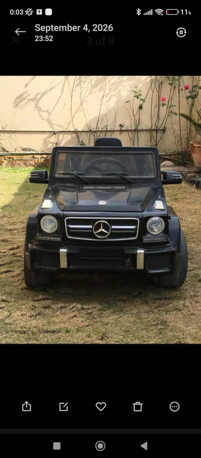Mercedes G63 AMG G-Wagon Kids Electric Car | Brand New Battery |
