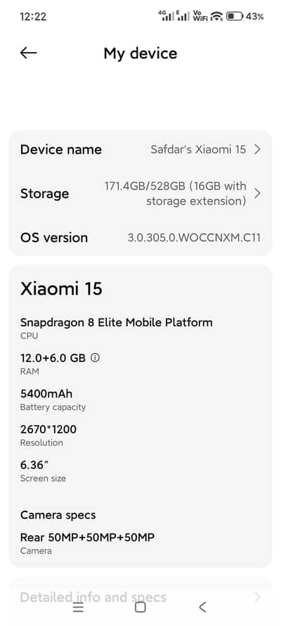 Xiaomi 15