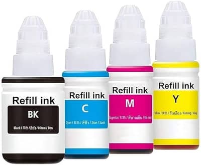 Canon Original Ink Bottles (Black / Cyan / Magenta / Yellow)