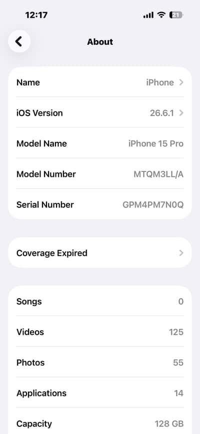 iPhone 15 pro