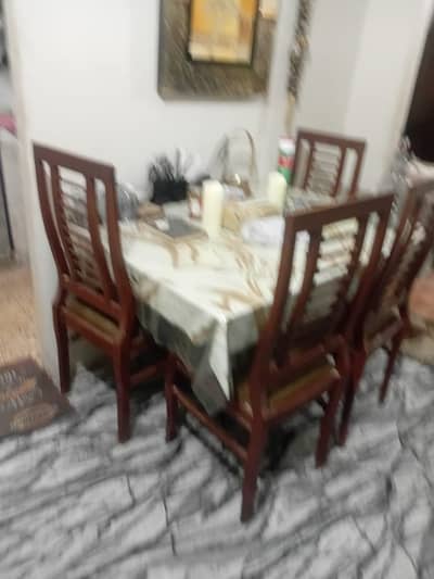dining table glass type table. .