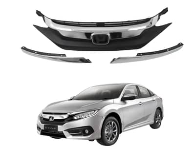 Genuine Honda Civic X 2016–2021 Front Grille | 3 Pc