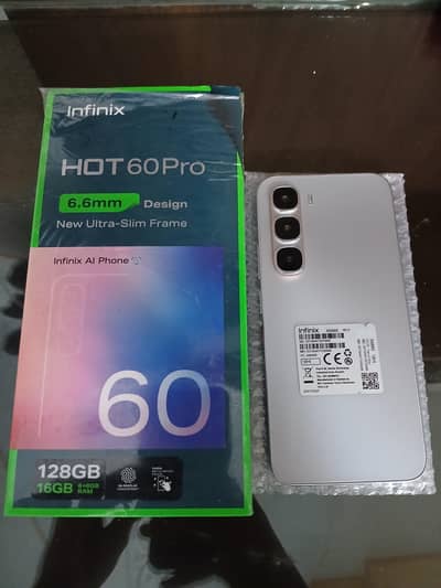 Infinix Hot 60 Pro 8 128 gb 11 month warranty