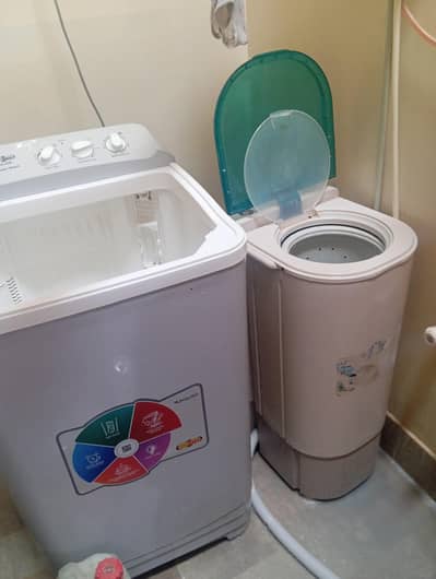 washing and dryer both are sale