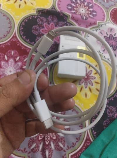 Apple 20 ward faster charger only  1500 with orignal cable