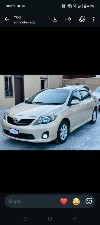 Toyota Corolla GLI 2012