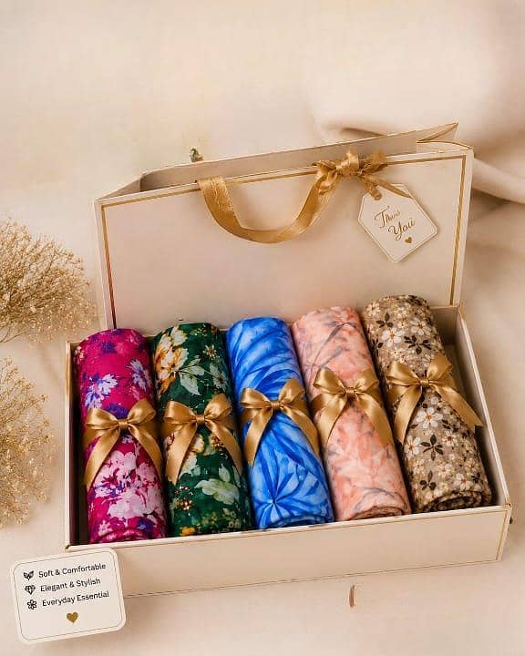 Printed Hijab bundle 3