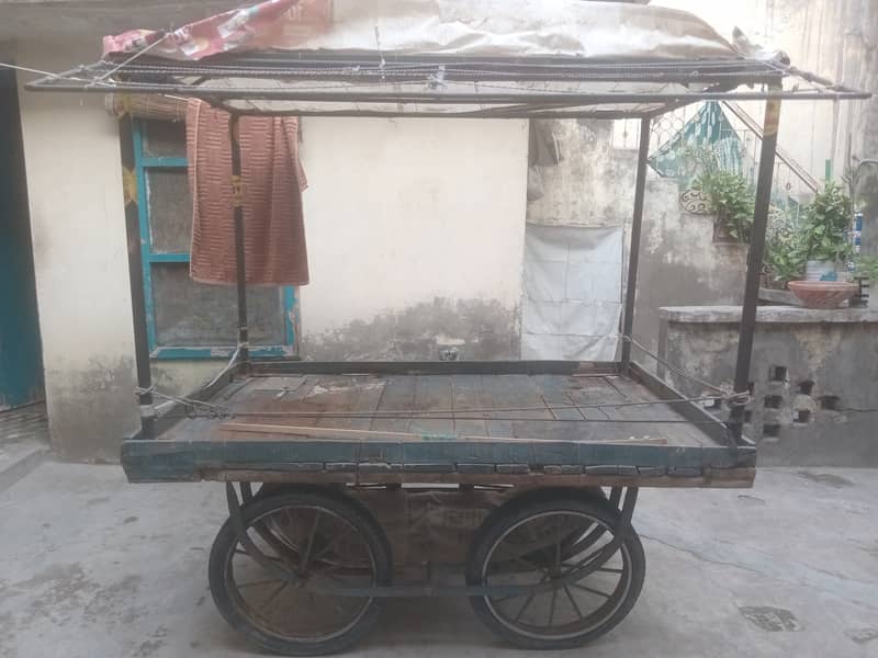 Handcart لکڑی کی ریڑھی 0