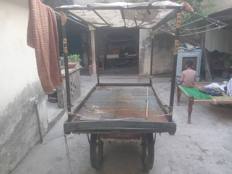 Handcart لکڑی کی ریڑھی 1