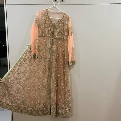 4pc kali dar frock