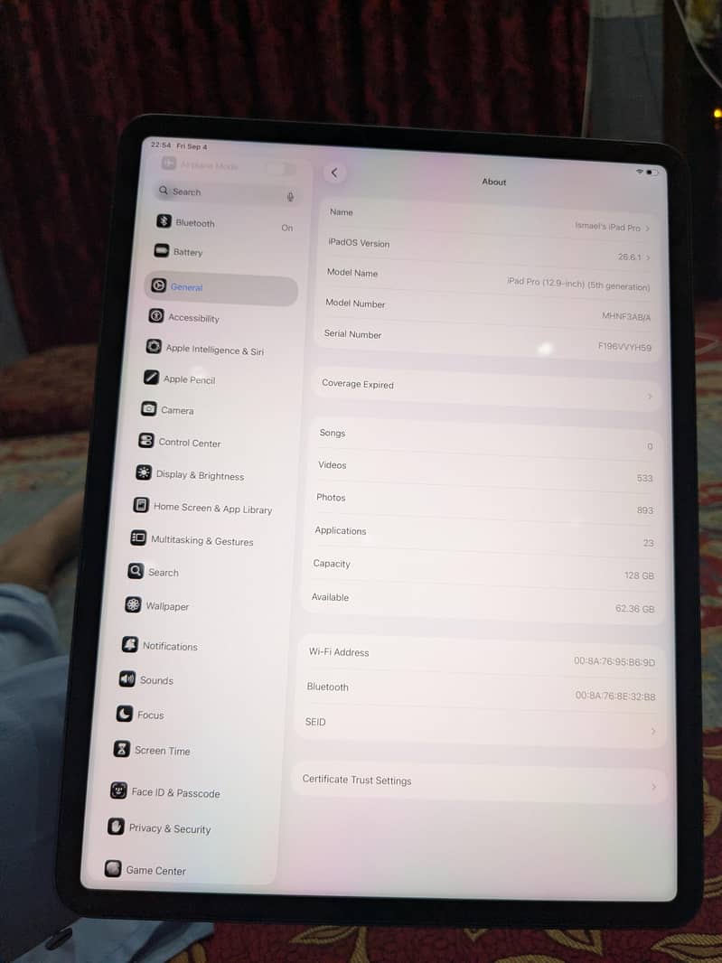 Ipad Pro M1 12.9 (5th Generation) 6