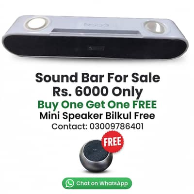 Colour Silver beautiful sound bar Easy to Cary Enjoy your life