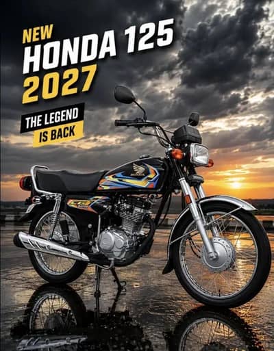 honda 125 2027 model 0 meter on the spot