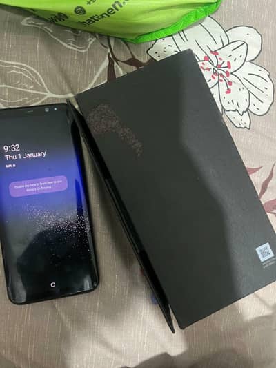 Samsung Mobile S8 Plus With Box