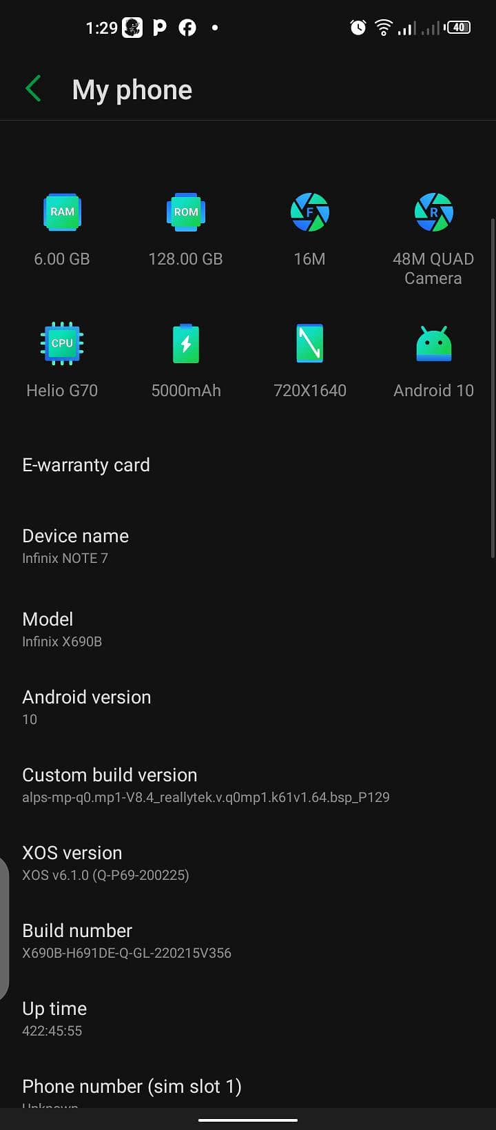 Infinix Note 7 5