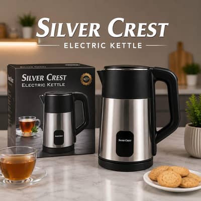 *Silver Crest Electric Kettle 2.0L Stainless Steel –