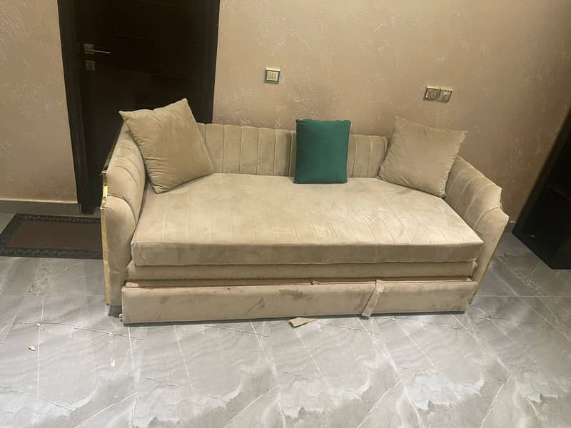Sofa with slide bed 1