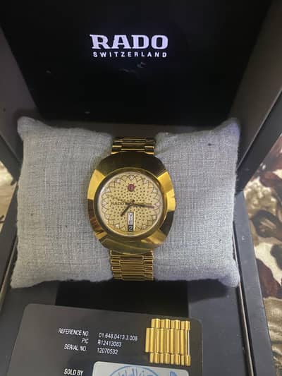 rado diastar original watch