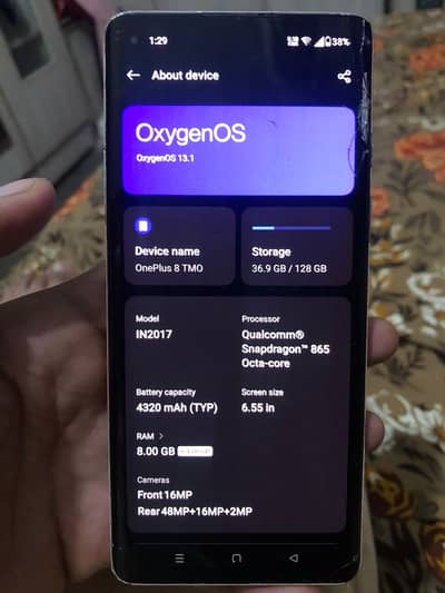 One Plus 8 PTA Approved