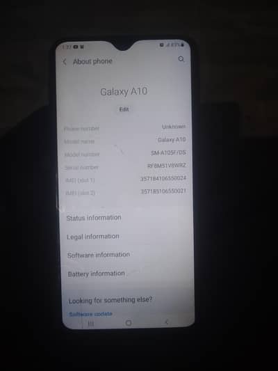 Samsung Mobile A10