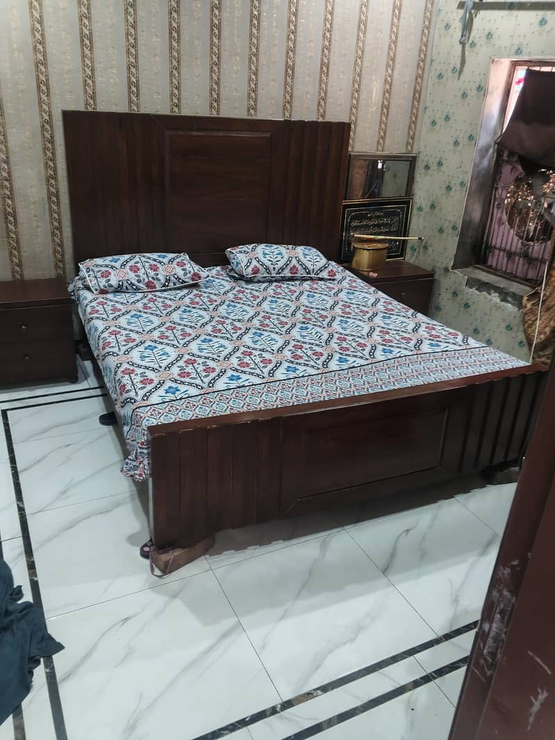 bed and side table 3