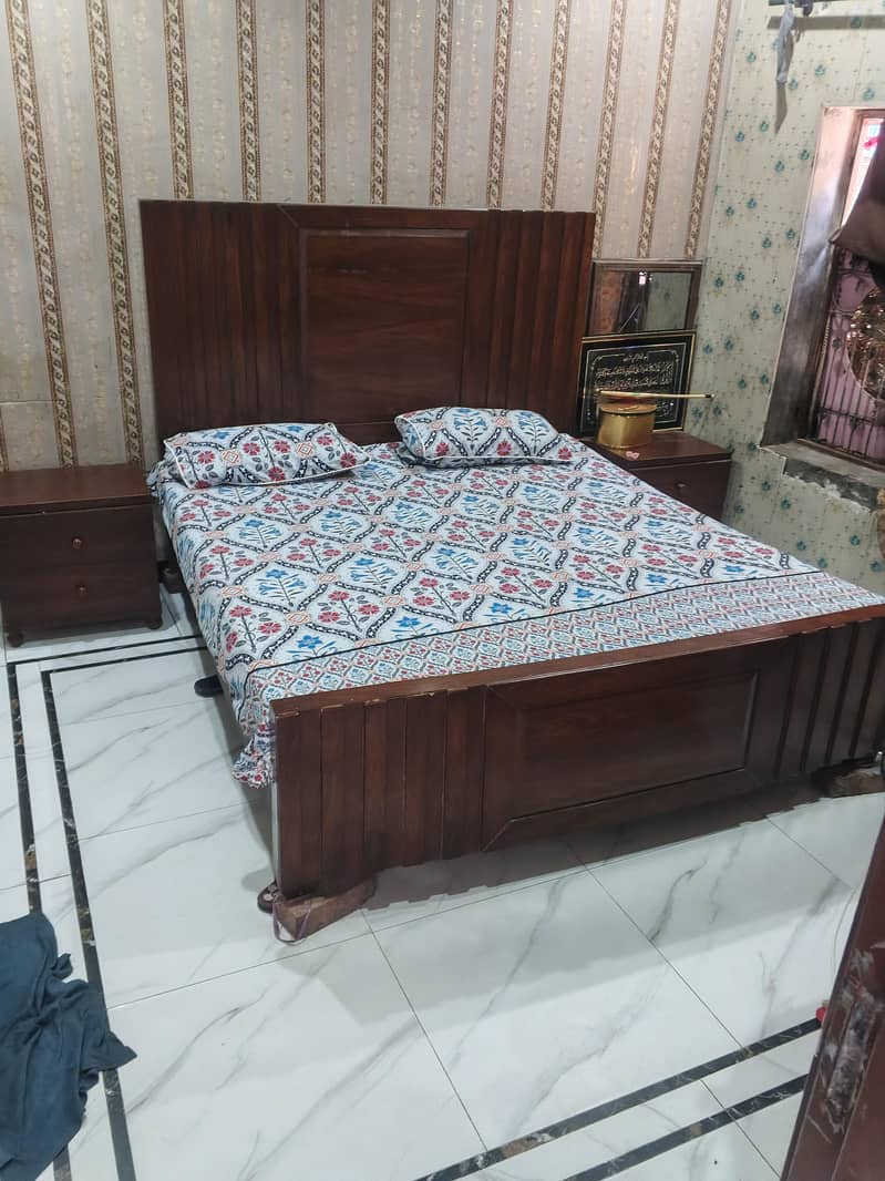 bed and side table 4