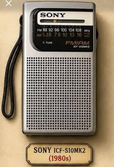 Sony Pocket Radio FM AM